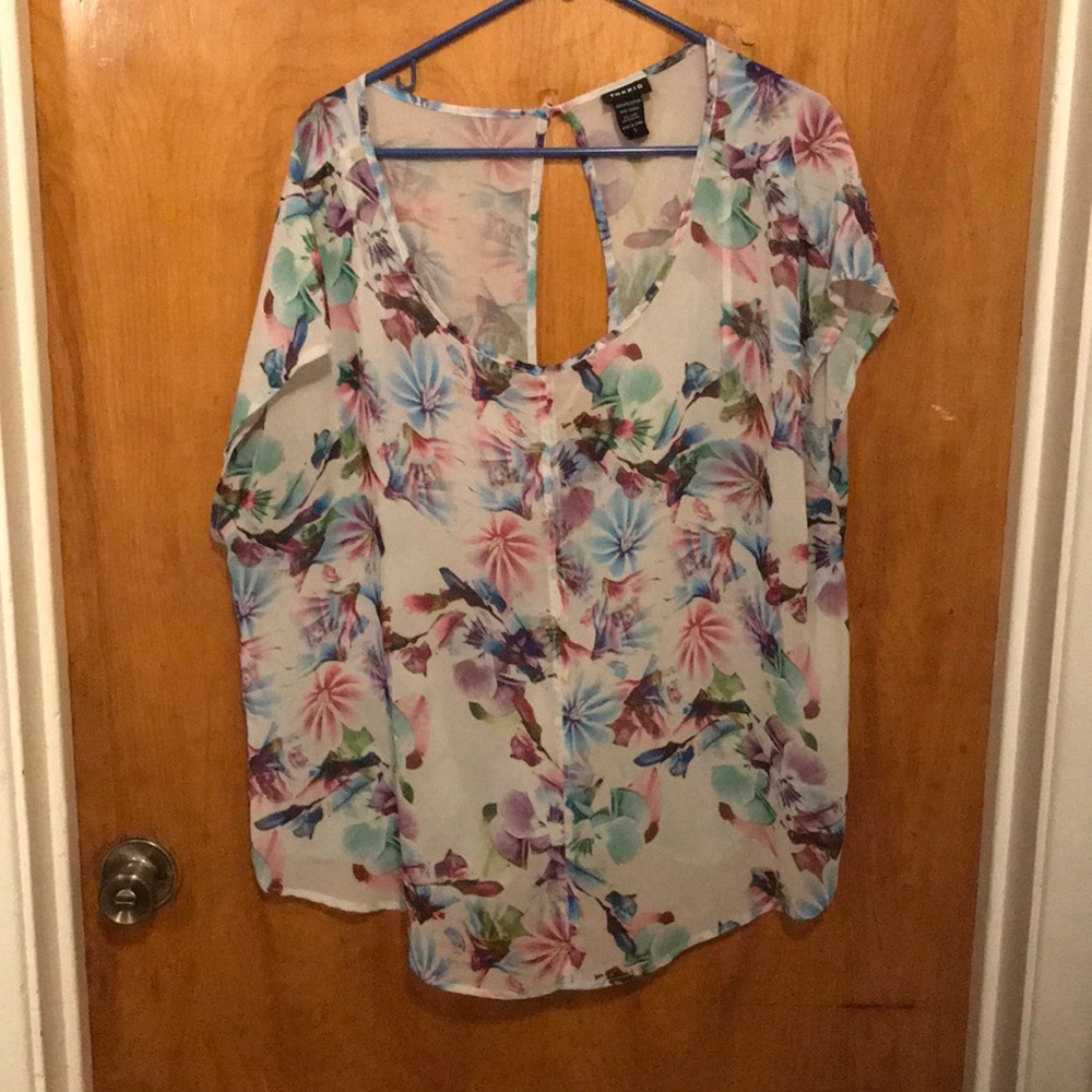 🌸Beautiful woman’s Torrid blouse